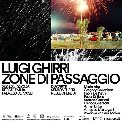 Mostra Luigi Ghirri Zone di Passaggio Reggio Emilia 2024 2025